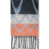 James Lakeland Abstract Black Scarf