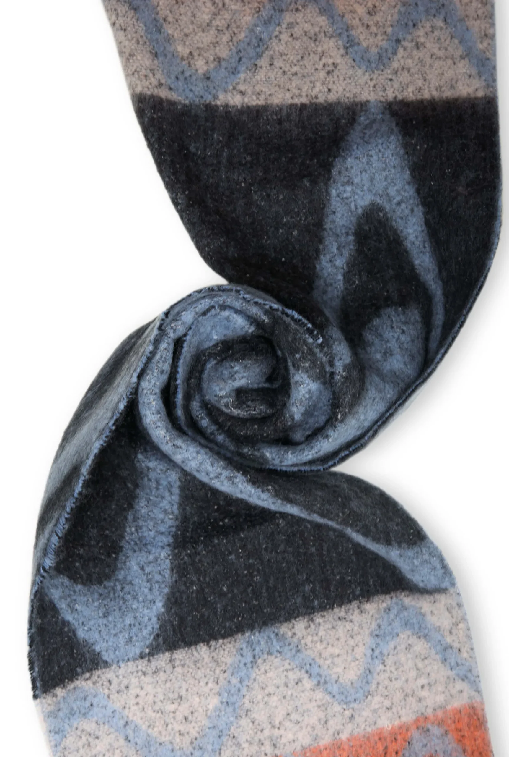 James Lakeland Abstract Black Scarf