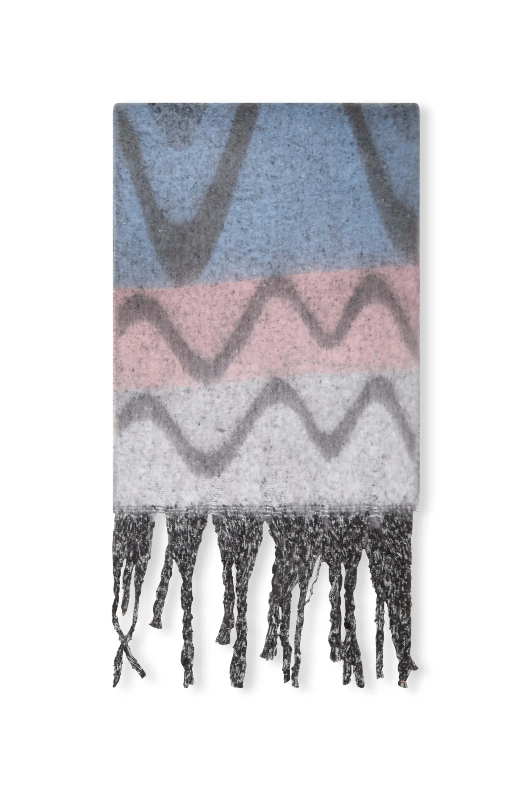 James Lakeland Abstract Blue Scarf