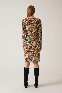 James Lakeland Abstract Pattern Dress