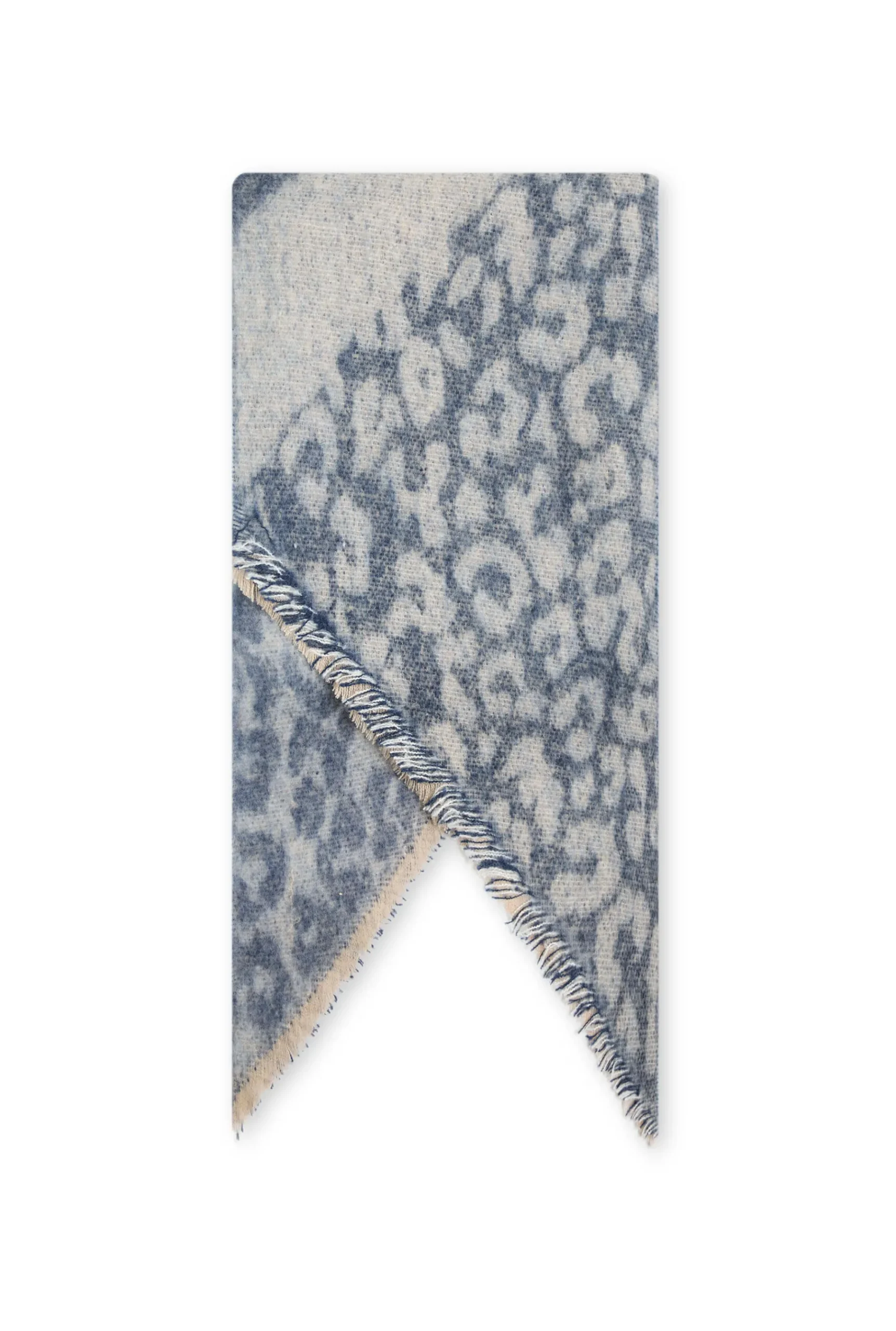 James Lakeland Asymmetrical Blue Scarf