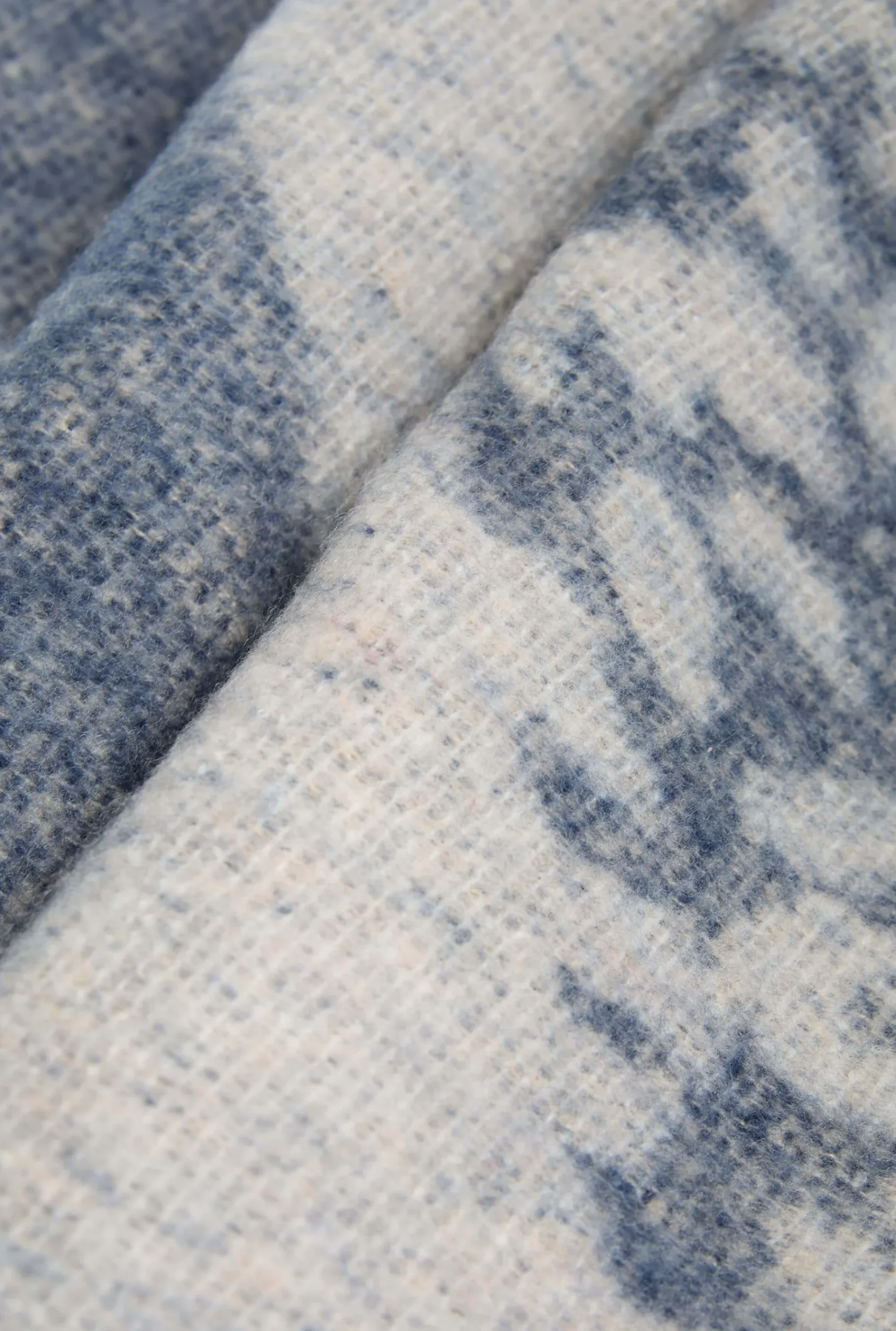 James Lakeland Asymmetrical Blue Scarf