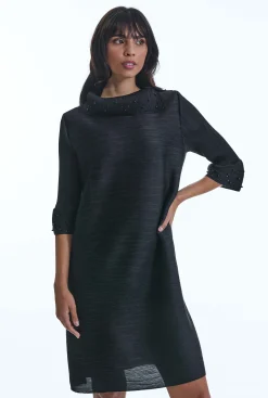 James Lakeland Black Embellished Dress