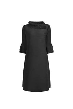 James Lakeland Black Embellished Dress