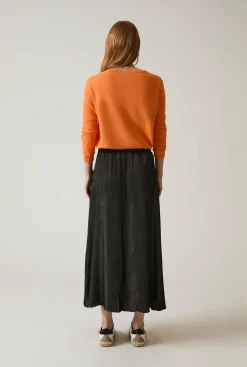 James Lakeland Black Maxi Skirt