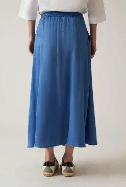 James Lakeland Blue Maxi Skirt