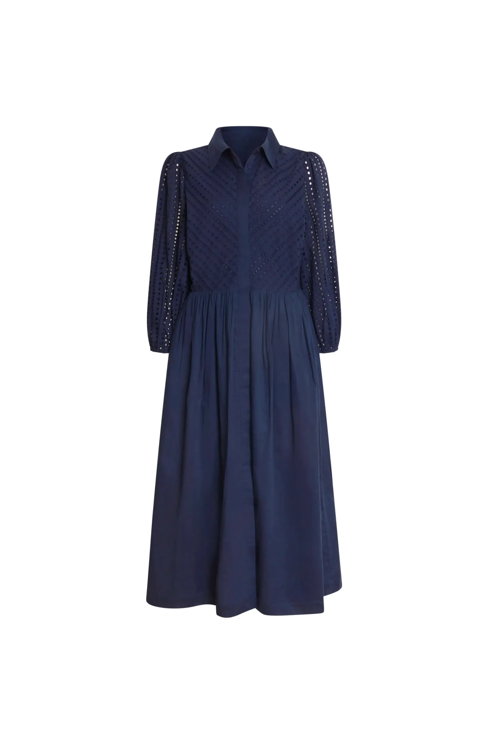 James Lakeland Broderie Anglaise Midi Dress