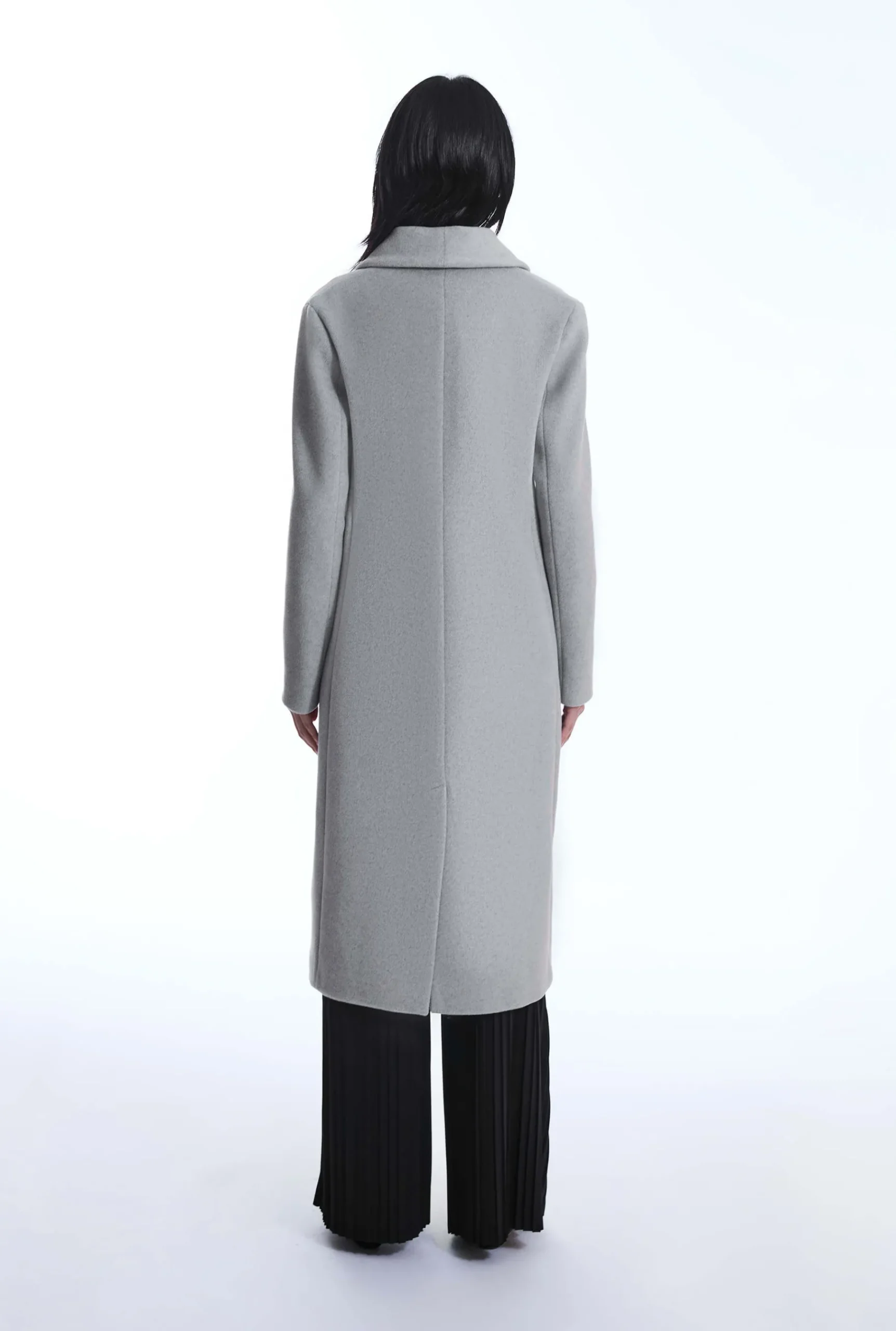 James Lakeland Button Grey Coat