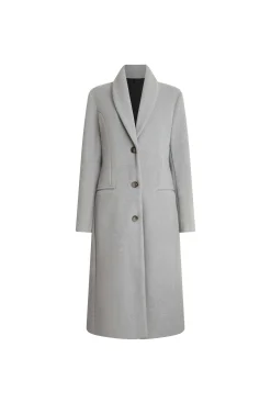 James Lakeland Button Grey Coat