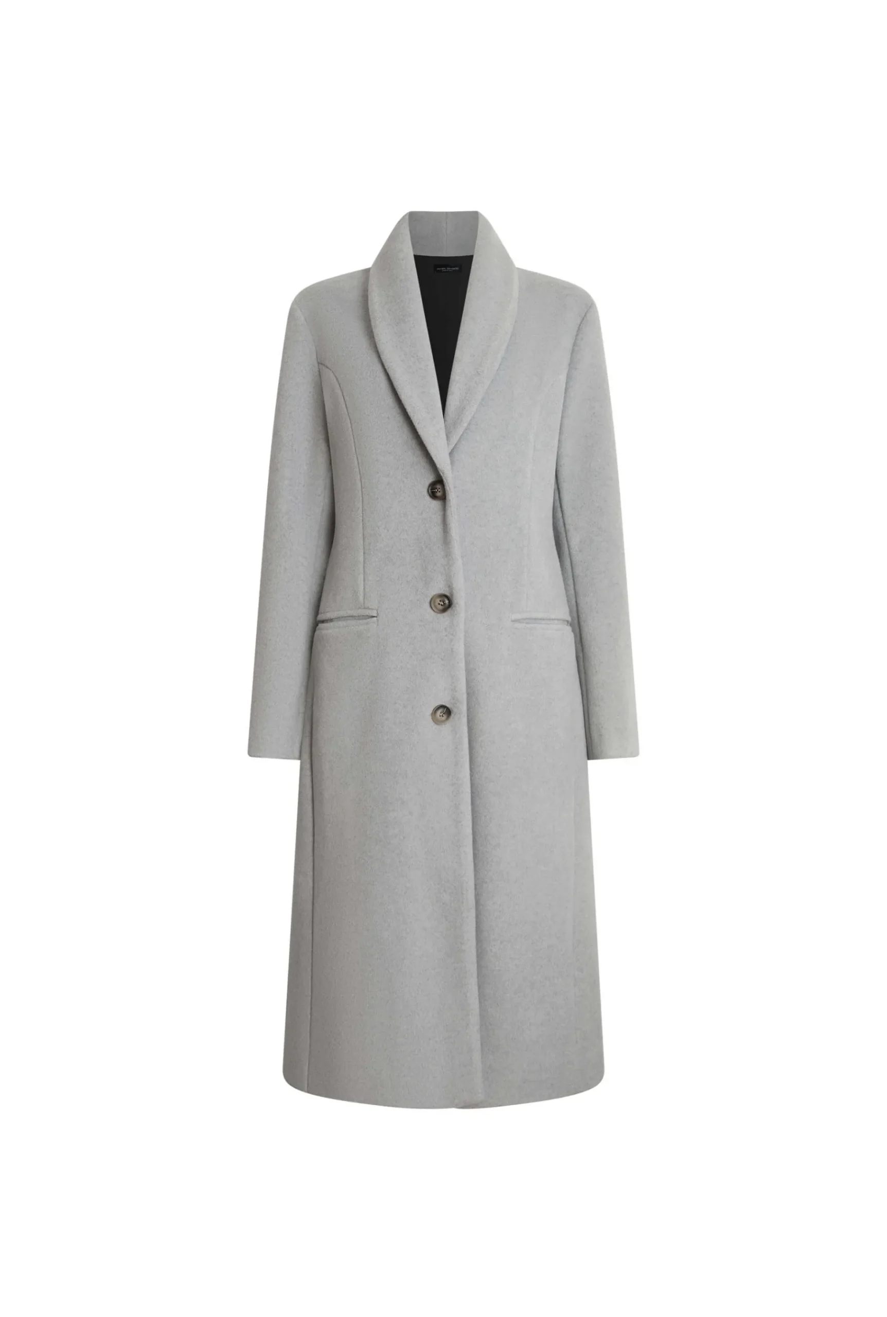 James Lakeland Button Grey Coat