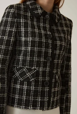 James Lakeland Checkered Pattern Jacket