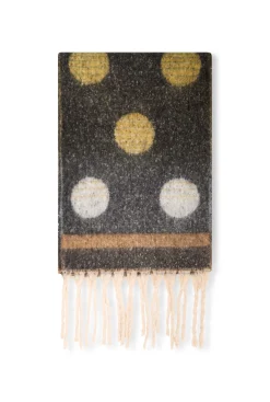 James Lakeland Circle Black Scarf