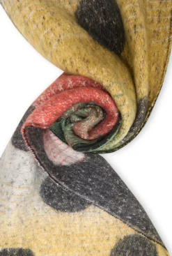 James Lakeland Circle Black Scarf