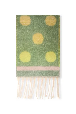 James Lakeland Circle Green Scarf