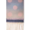 James Lakeland Circle Pink Scarf