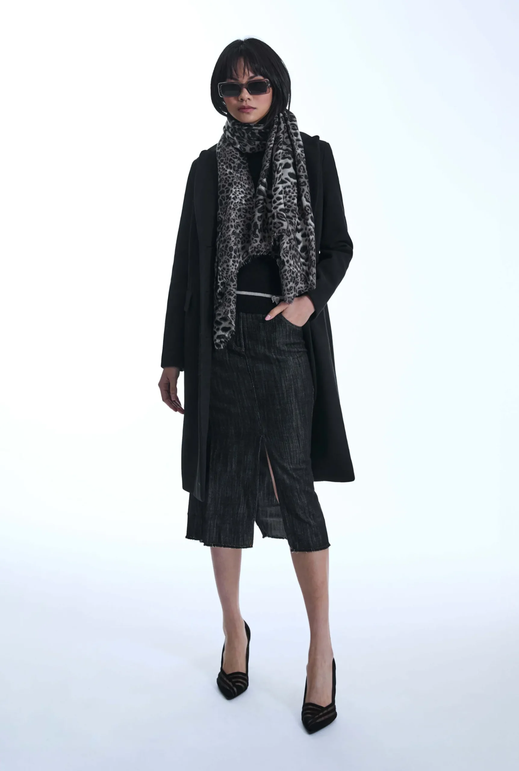 James Lakeland Classic Black Coat