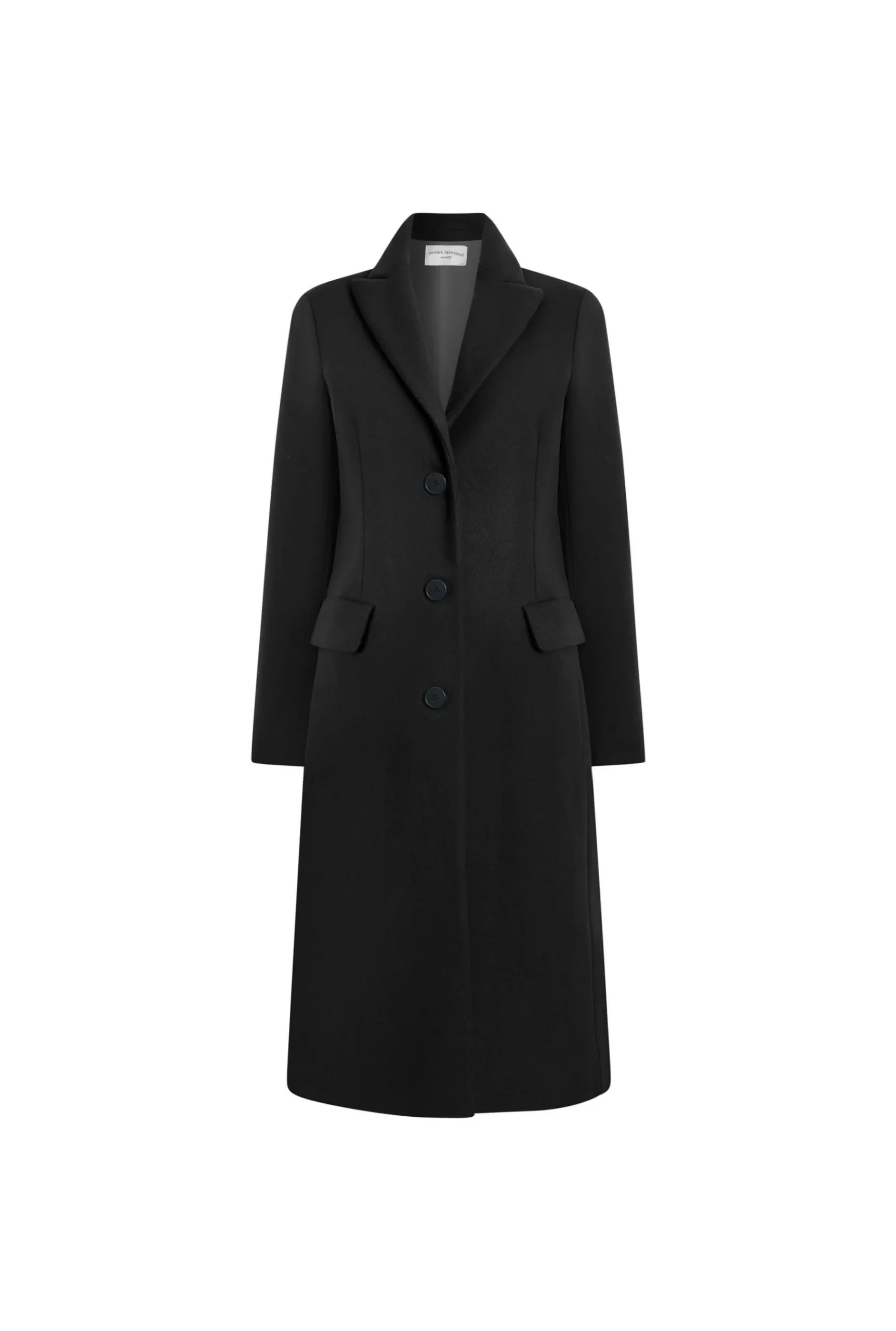 James Lakeland Classic Black Coat