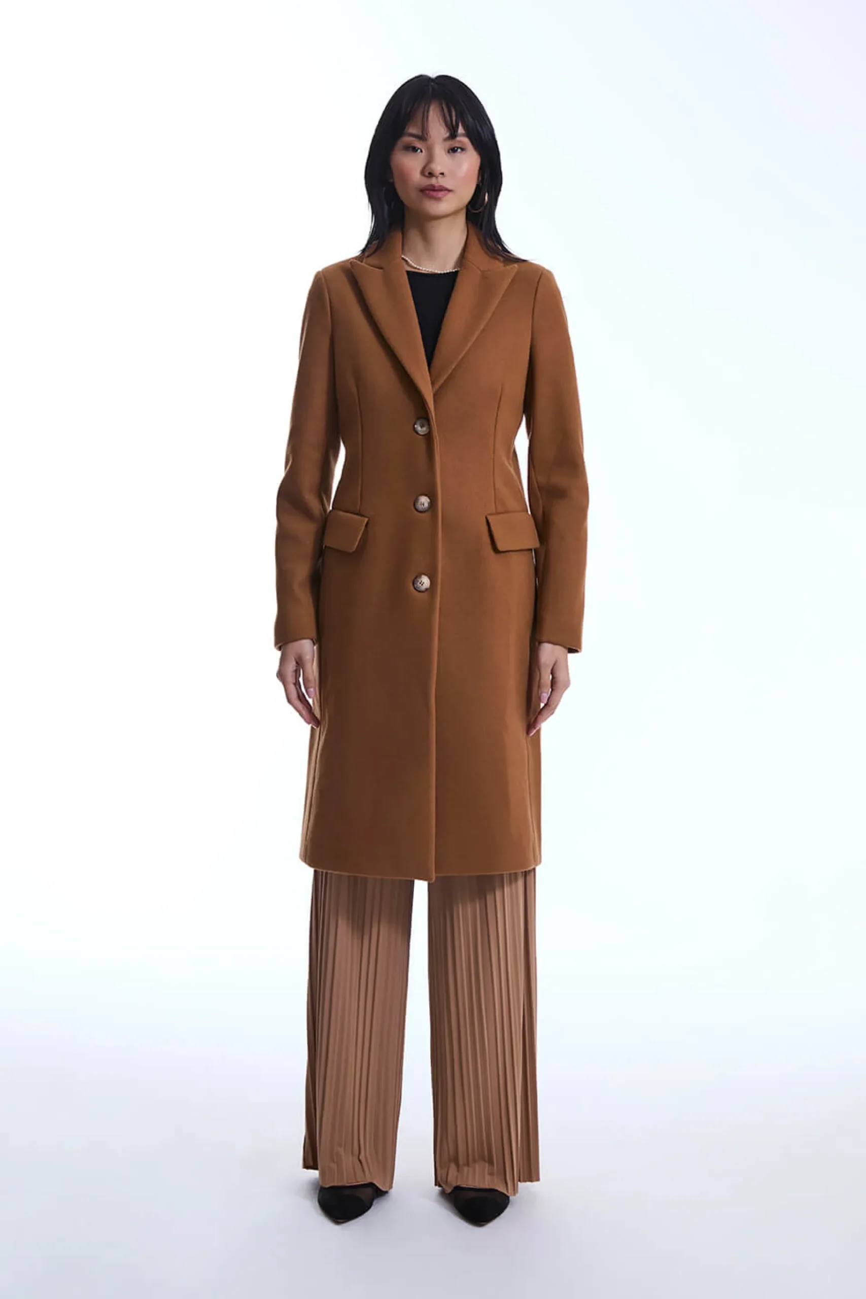 James Lakeland Classic Camel Coat