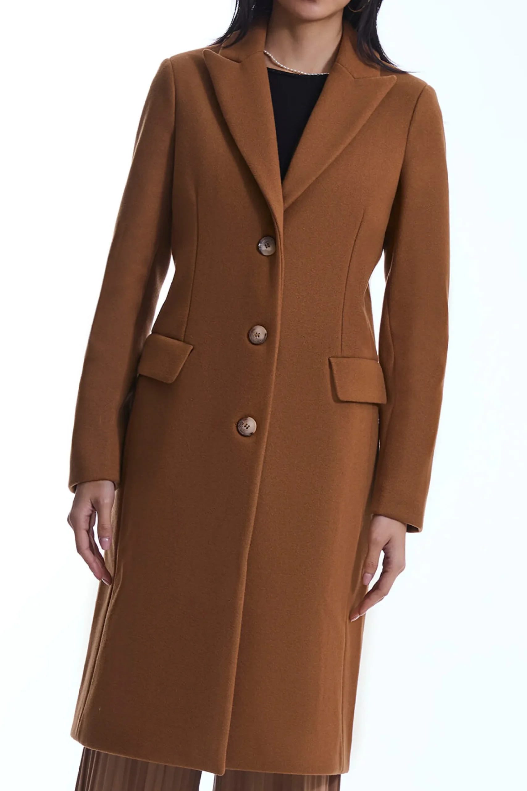 James Lakeland Classic Camel Coat