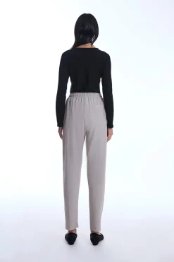 James Lakeland Cotton Beige Trousers