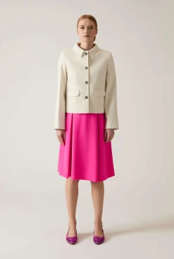 James Lakeland Cream Tweed Jacket