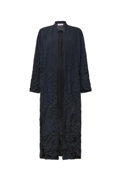 James Lakeland Crinkled Navy Cardigan