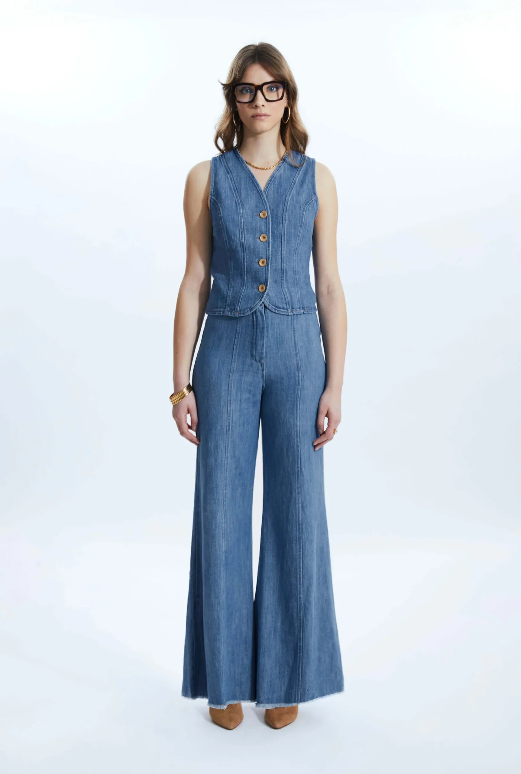 James Lakeland Denim Gilet