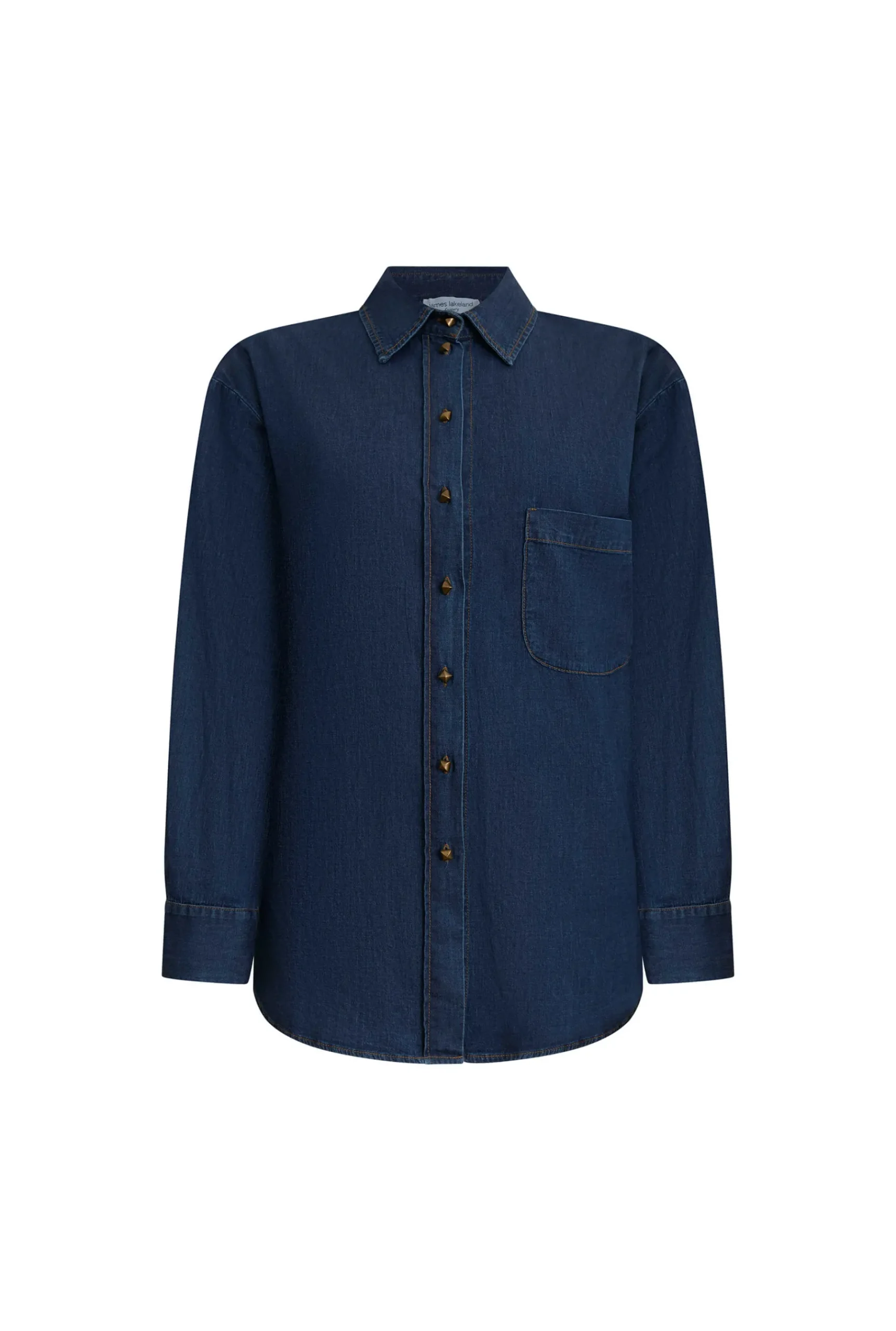 James Lakeland Denim Long Shirt