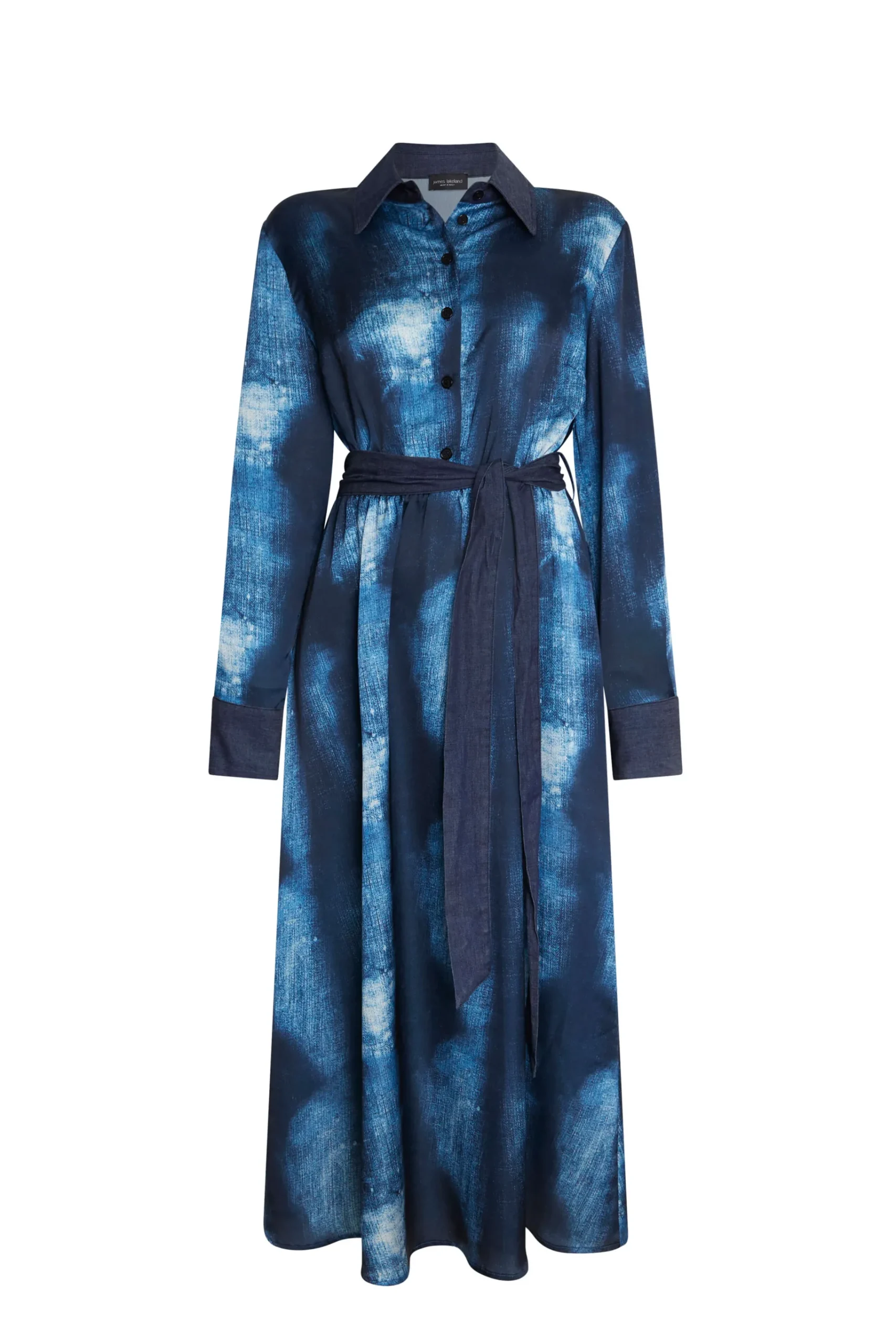 James Lakeland Denim Print Midi Dress