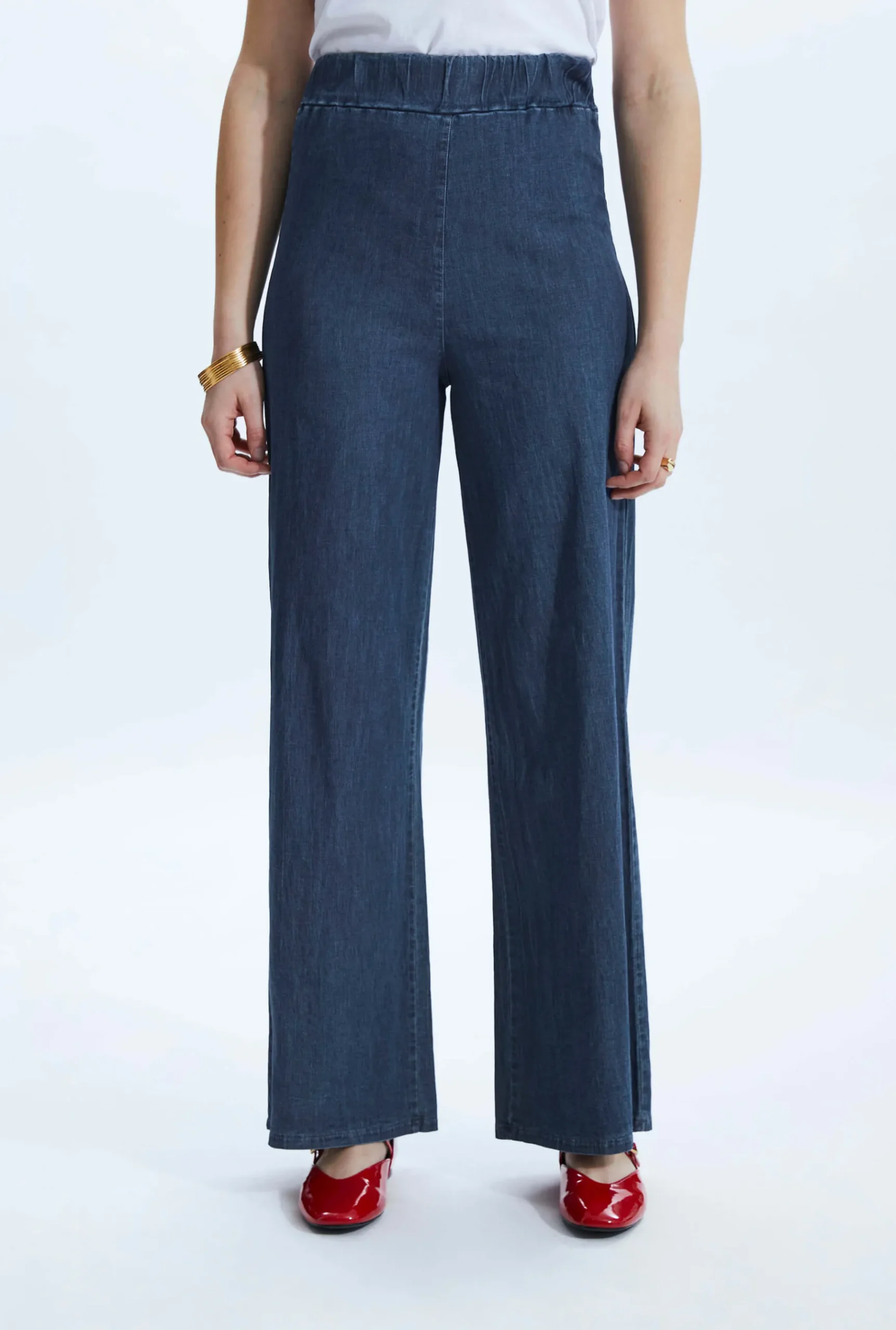 James Lakeland Denim Wide Legged Jeans