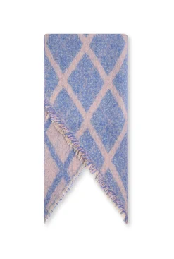James Lakeland Diamond Blue Scarf