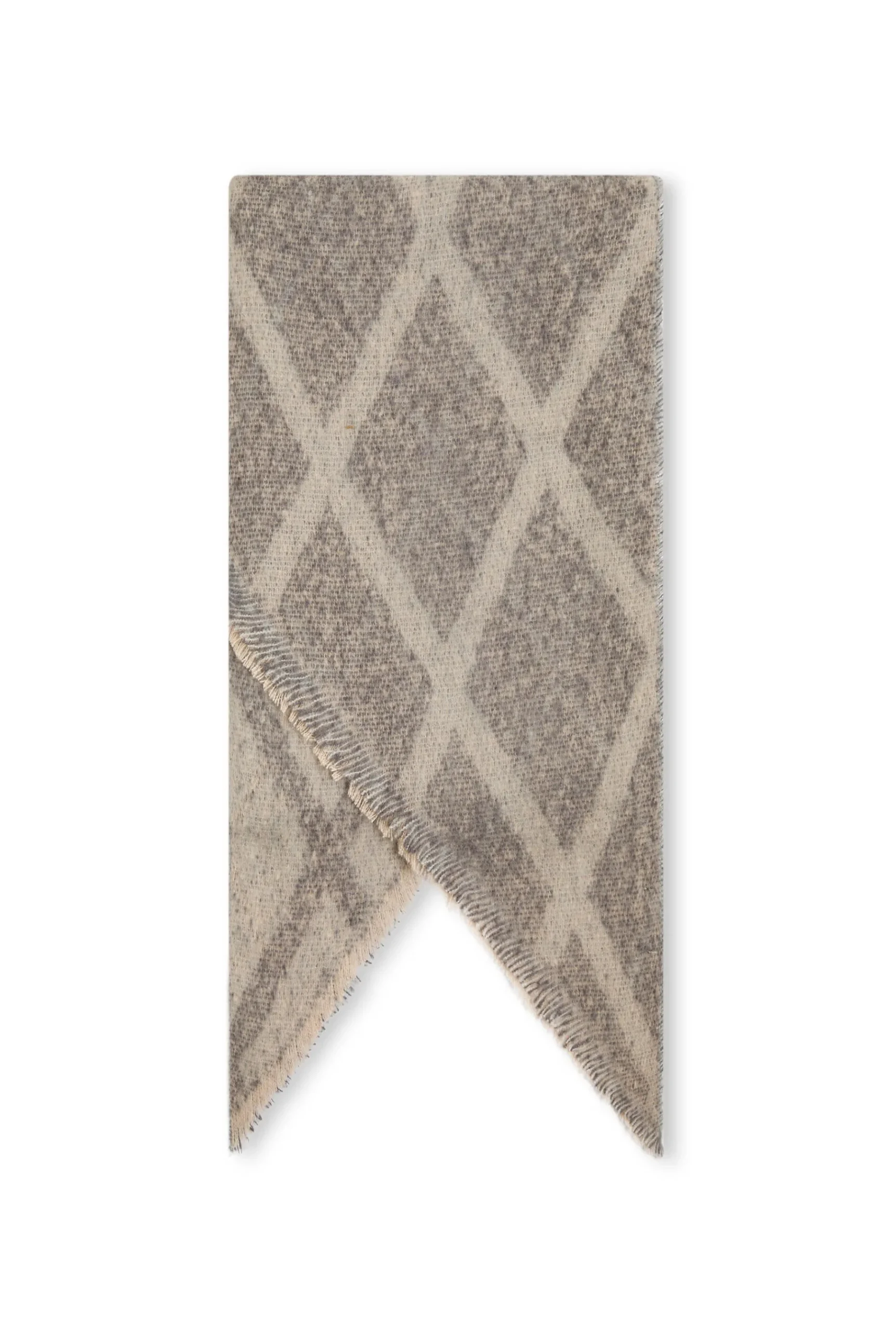 James Lakeland Diamond Grey Scarf