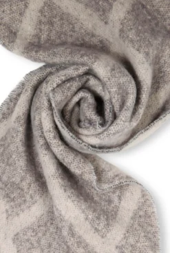 James Lakeland Diamond Grey Scarf