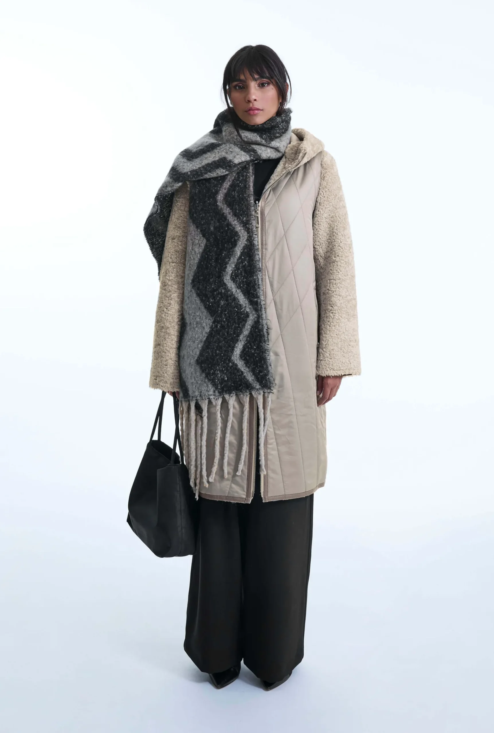 James Lakeland Diamond Pattern Coat