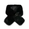 James Lakeland Faux Fur Black Collar