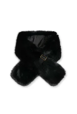 James Lakeland Faux Fur Black Collar