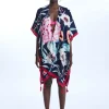 James Lakeland Flower Print Kaftan