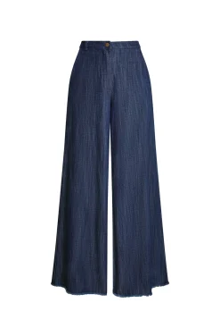 James Lakeland Frayed Denim Jeans