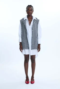 James Lakeland Frayed Edge Gilet