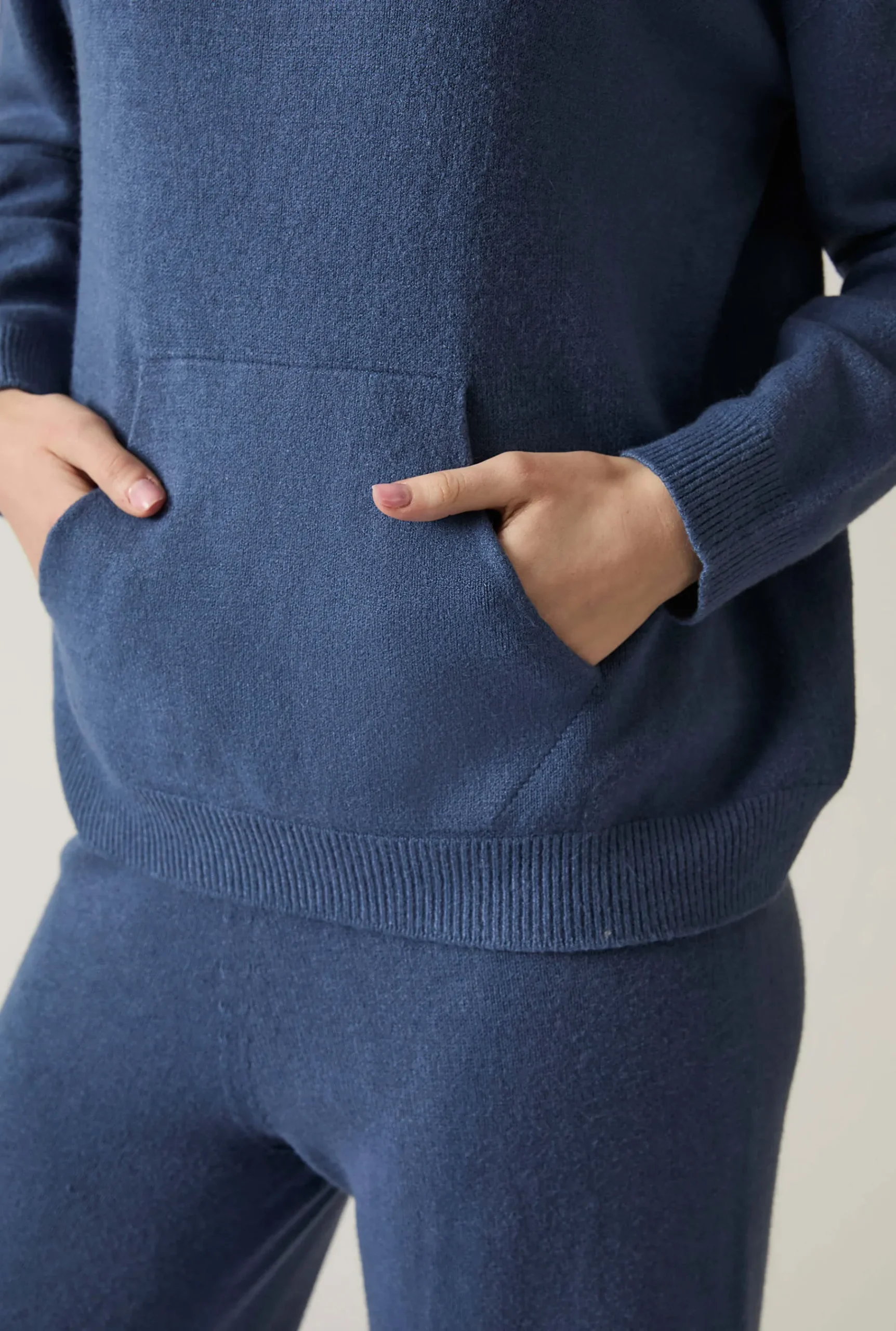 James Lakeland Hooded Denim Jumper