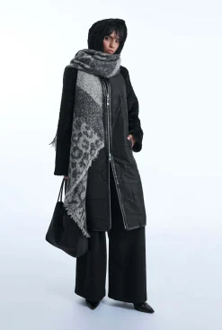 James Lakeland Hooded Faux Fur Coat