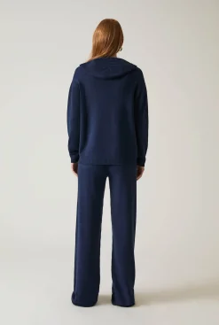 James Lakeland Hooded Navy Jumper