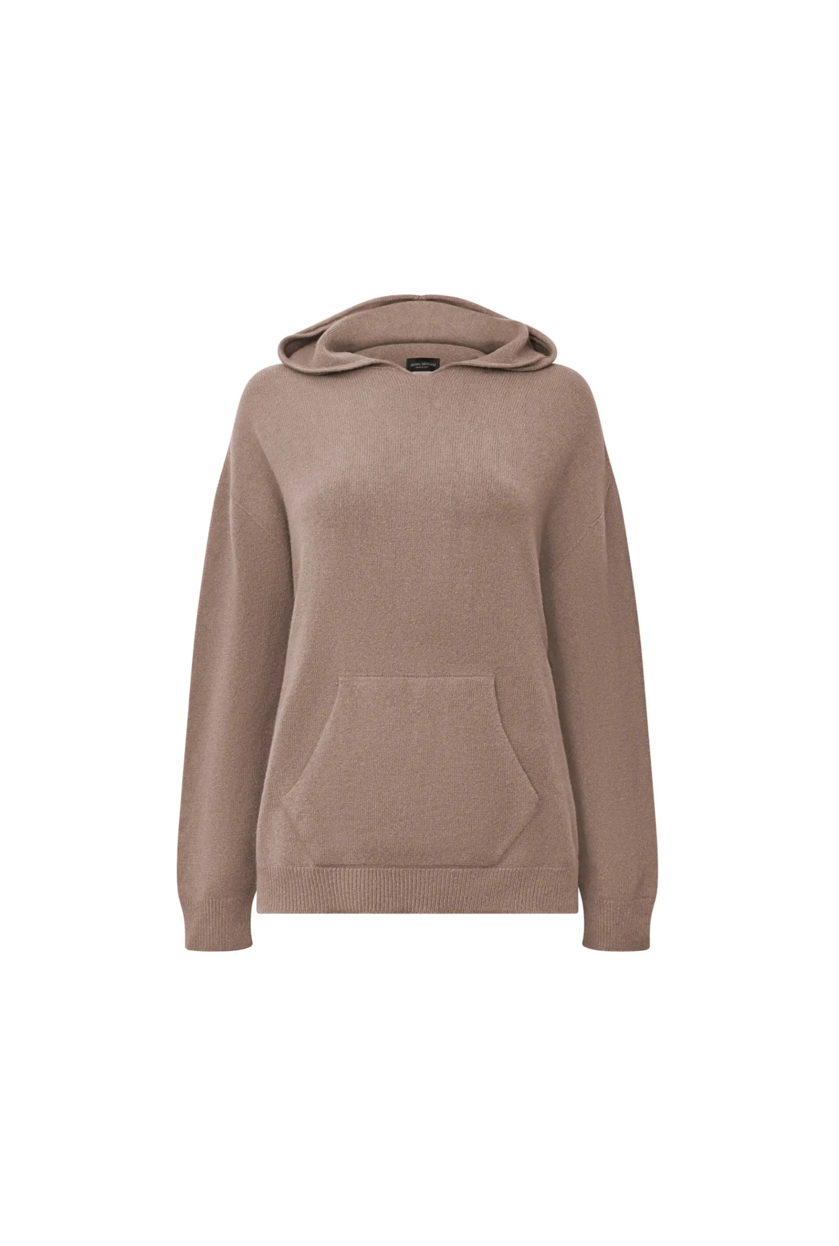 James Lakeland Hooded Taupe Jumper