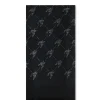 James Lakeland Houndstooth Black Scarf