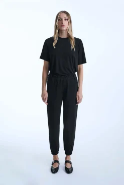 James Lakeland Jersey Black Trousers