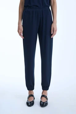 James Lakeland Jersey Navy Trousers