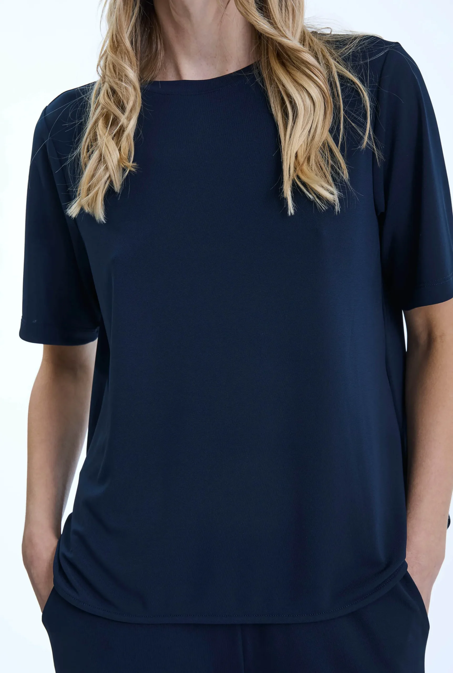 James Lakeland Jersey Navy T-shirt