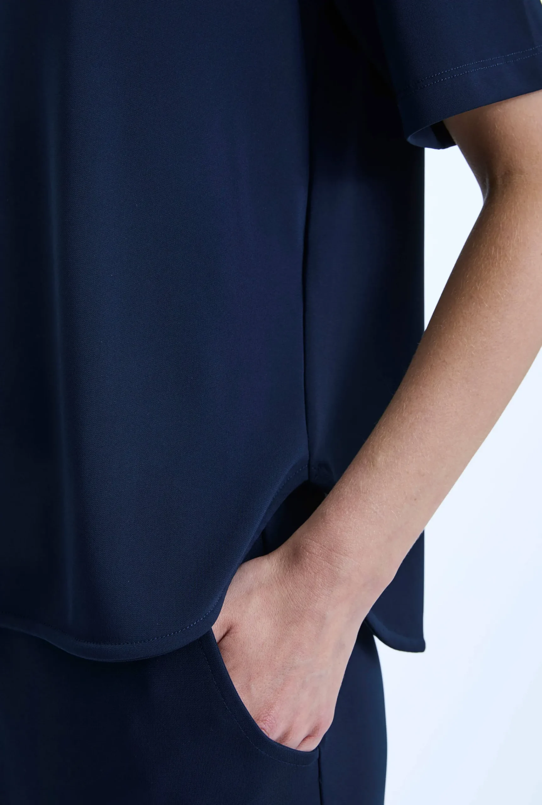 James Lakeland Jersey Navy T-shirt