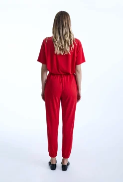 James Lakeland Jersey Red Trousers