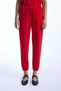 James Lakeland Jersey Red Trousers